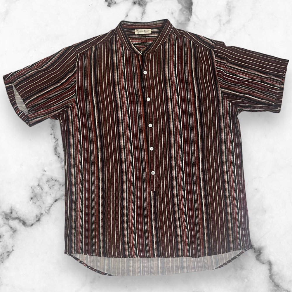 Lightweight button down t-shirt
